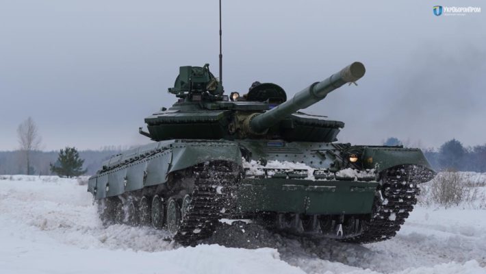 Появилось видео возможностей украинского Т-64, образца 2017 года (Видео)