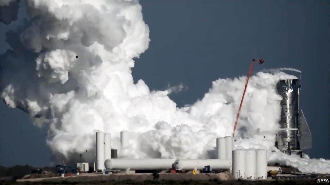 Прототип ракеты Маска Starship взорвался во время испытаний