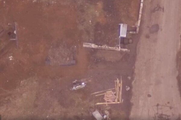 Появилось видео, как украинские военные атаковали боевиков после нападения на журналистов