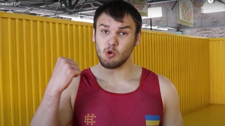 "Ты усвоишь урок": украинский борец Богдан Грицай вызвал Усика на бой без правил