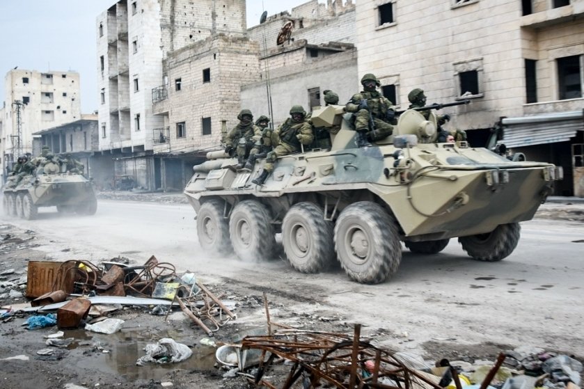 Повстанцы из "Катаиб Хаттаб Аш-Шишани” атаковали колонну РФ в Сирии