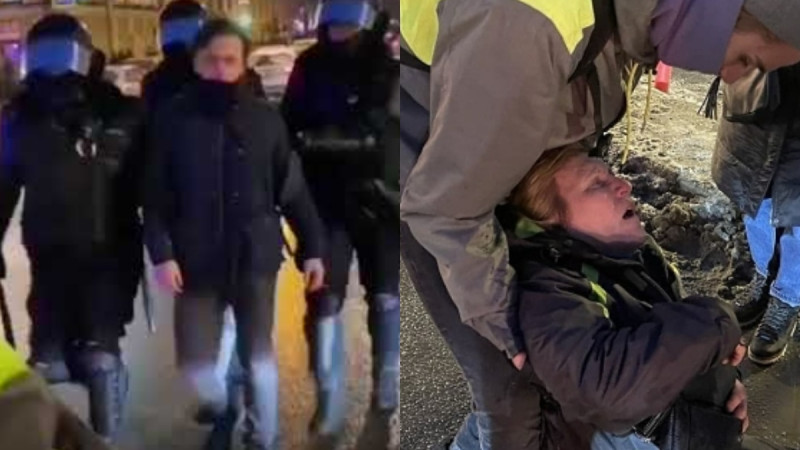 "Запотело забрало" Пнувший женщину в живот ОМОНовец пришел к ней извиняться в больницу