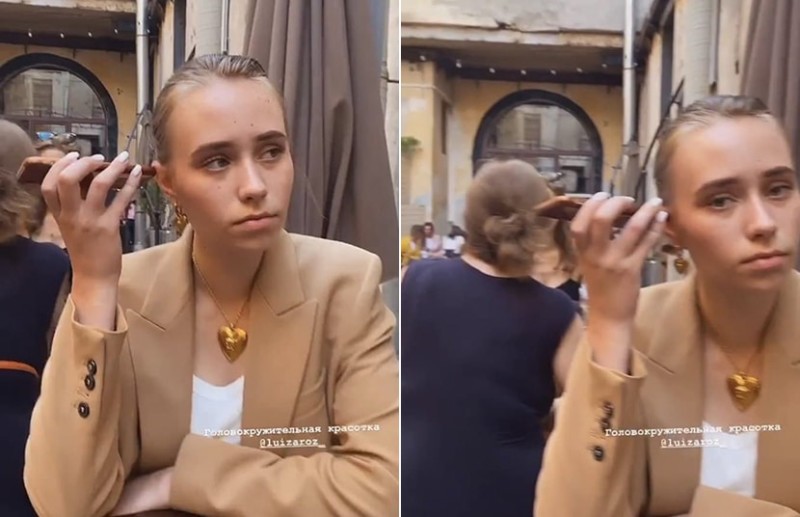 Так вы дочь Владимира Путина? — Давайте не будем конкретизировать. Просто дочь.