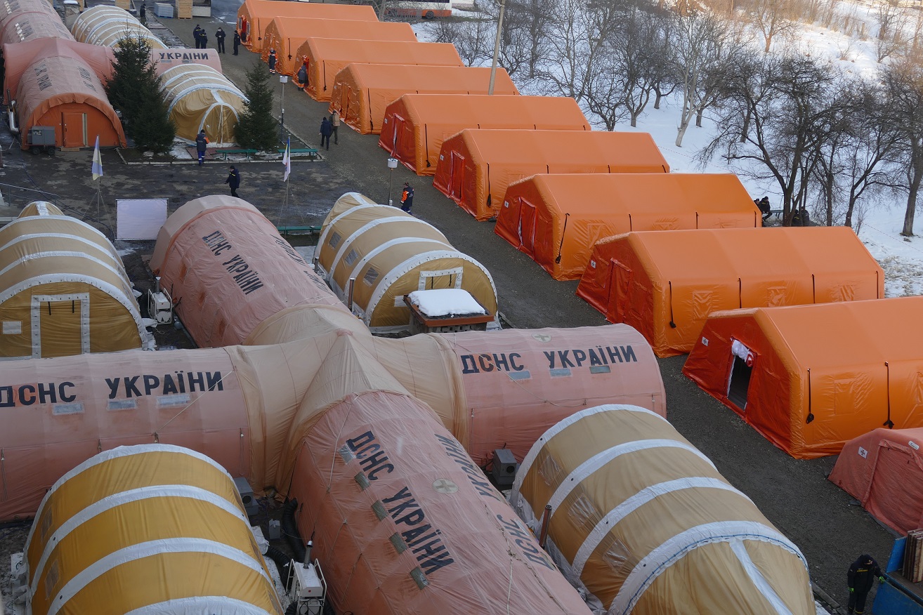 В Украине показали готовый мобильный COVID-госпиталь: все подробности, фото и видео