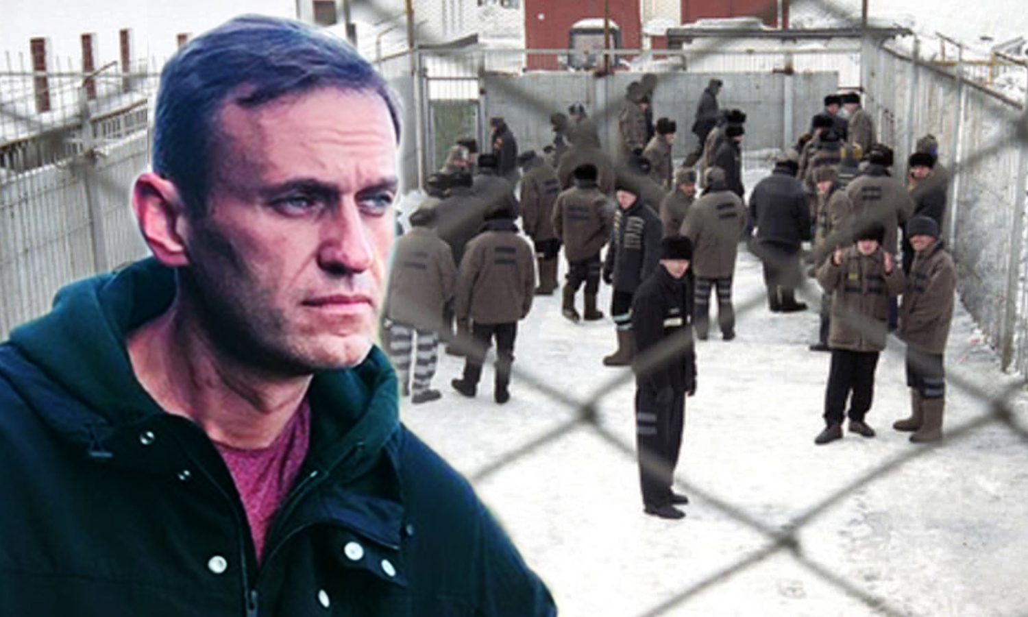 Над всей зоной через репродуктор на высоком столбе раздается: «Славься, Отечество наше свободное»