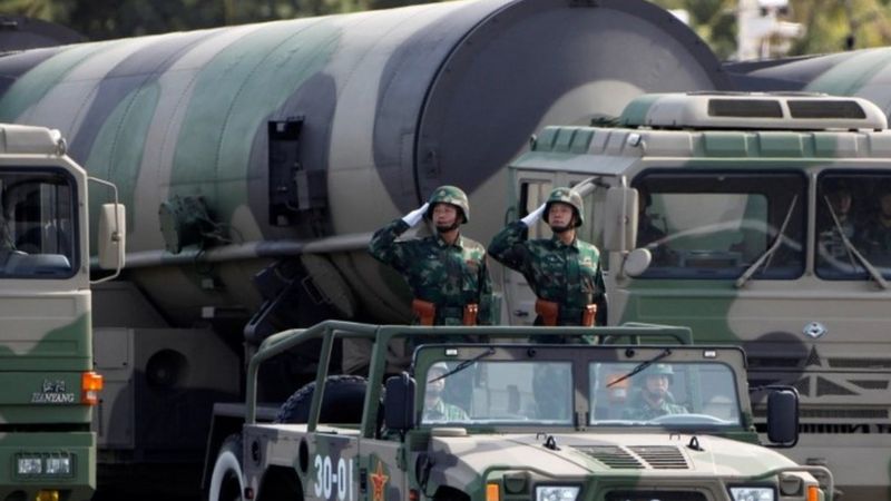 Китай тайно строит крупные базы баллистических ядерных ракет