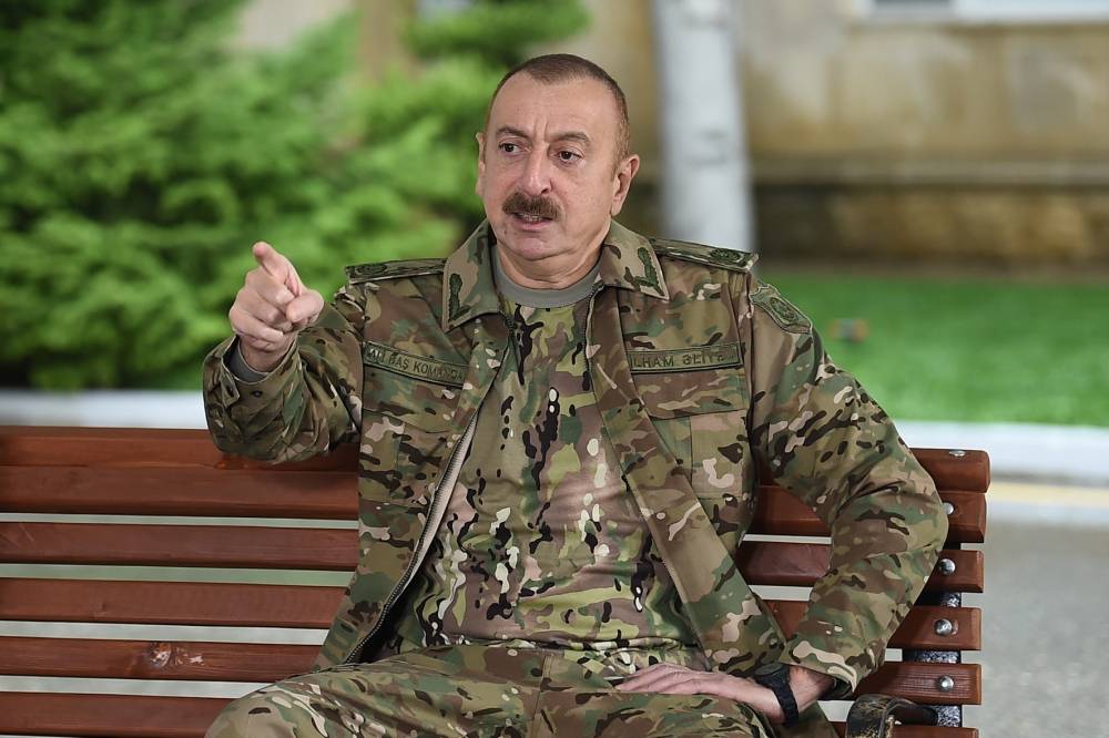 Алиев заявил о готовности Азербайджана еще раз разбить голову "армянскому фашизму"