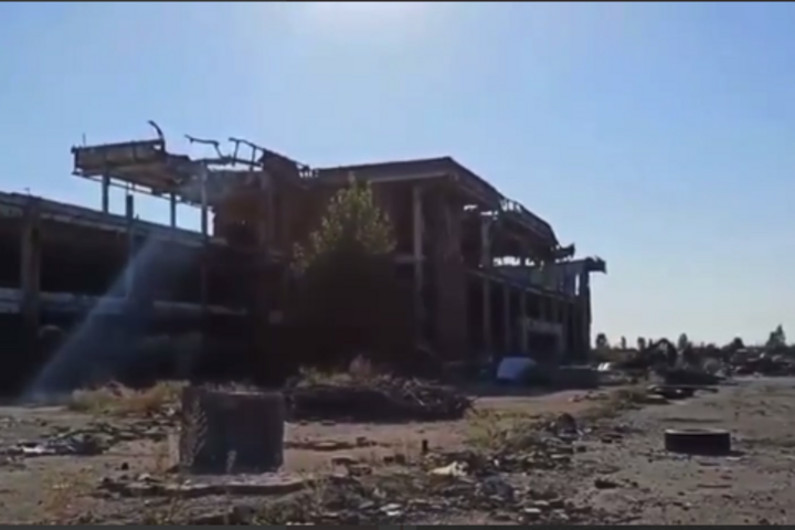 Все, что осталось после прихода "русского мира": в сети появилось новое видео с Донецкого аэропорта