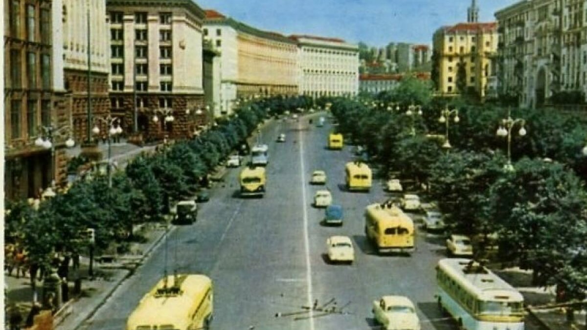 Как выглядел Киев более 50 лет назад: уникальное цветное видео