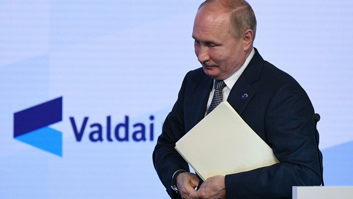 Что Путин наговорил на Валдае