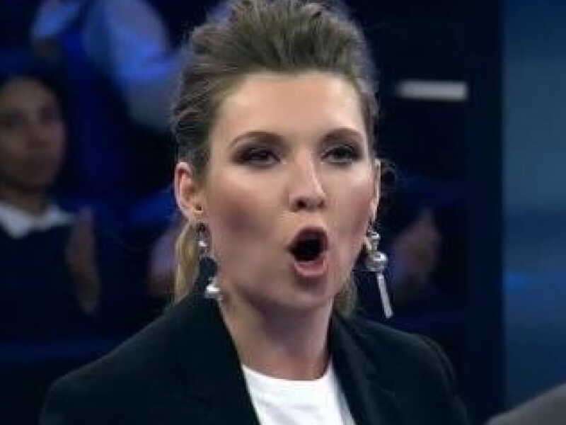 Пропагандистка Скабеева бьется в истерике и радуется что украинцы будут замерзать зимой без угля из РФ