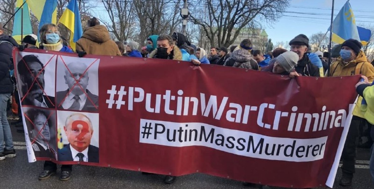 "Путин — убийца": в Киеве прошел Марш единства за Украину (фото, видео)