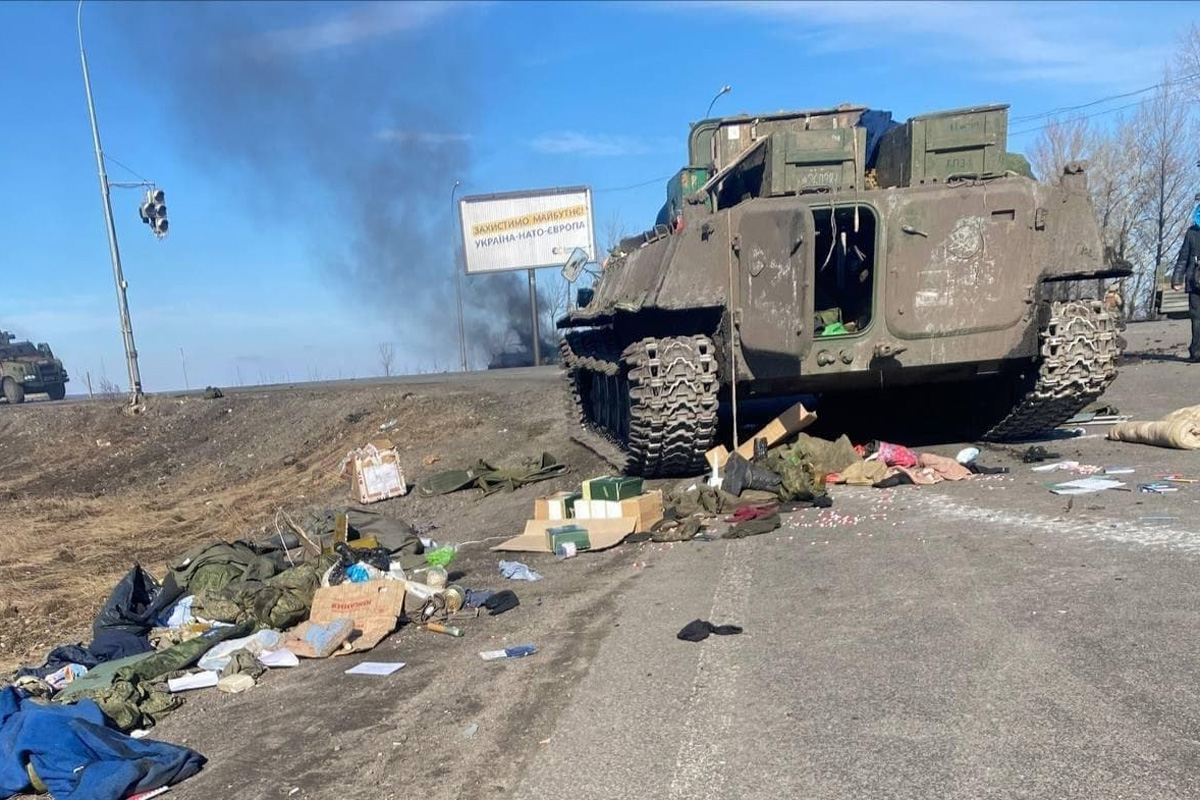 Потери российских оккупантов превысили 1 тысячу человек, столько РФ еще не теряла ни в одном конфликте – ВСУ