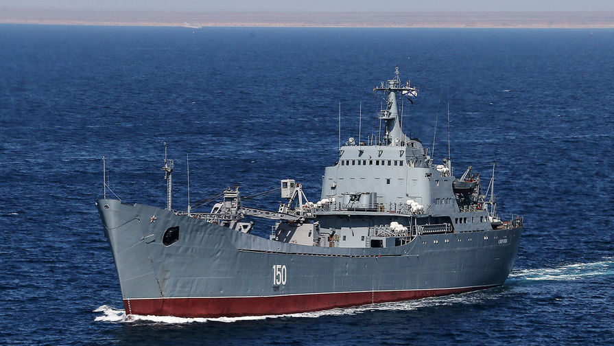 Не "Орск": в Бердянске был уничтожен российский большой десантный корабль "Саратов"