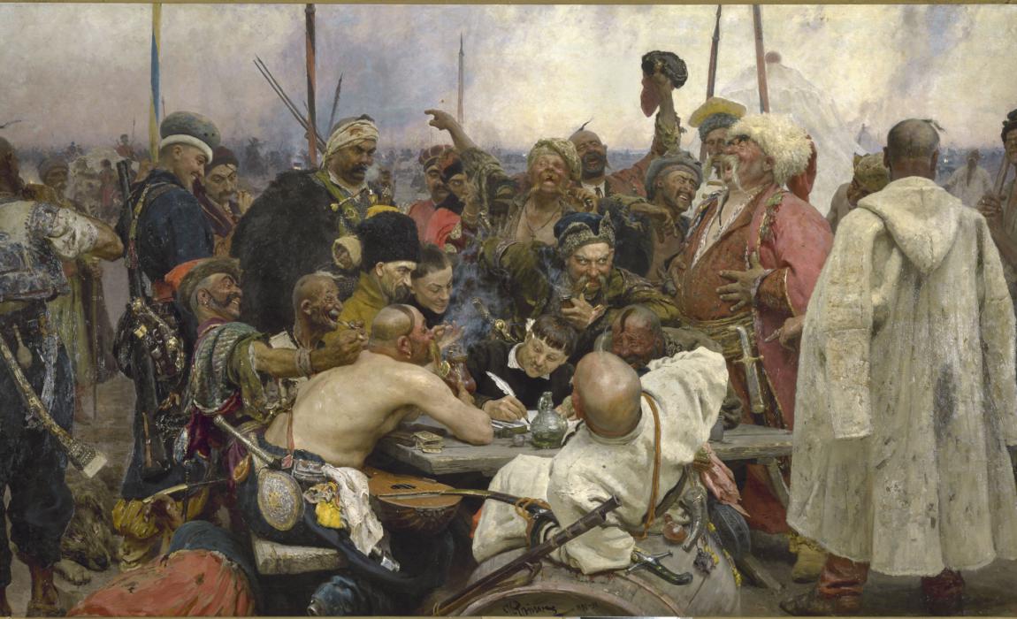 Украинцы уже 1000 лет как посылают захватчиков одним и тем же курсом!