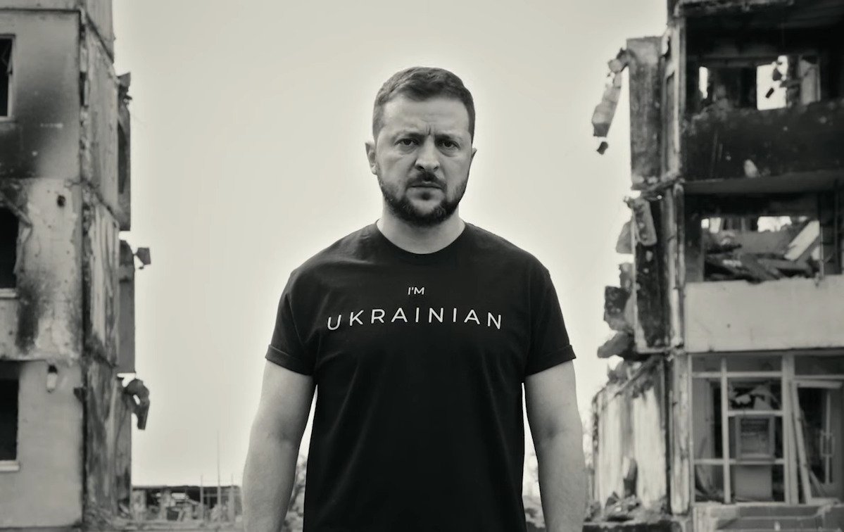 Зеленский записал обращение. «Ніколи знову» для нас теперь звучит иначе в мире, где есть рашизм