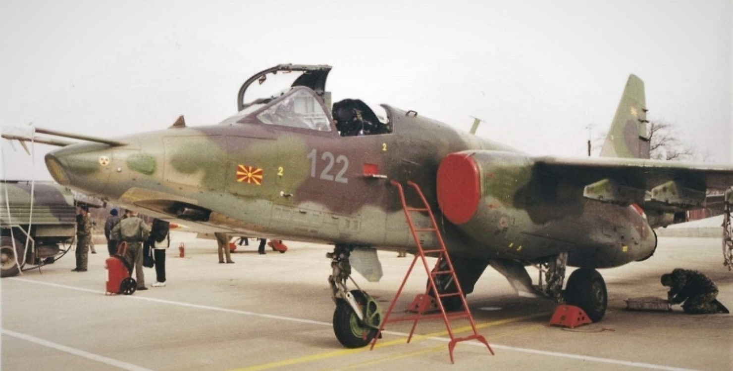 Северная Македония передала Украине 4 самолета-штурмовика Су-25