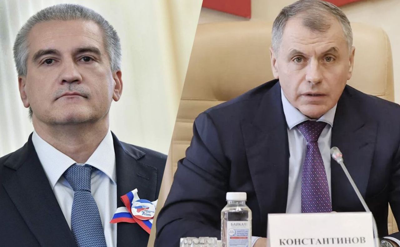 Из Крыма спешно выехали "премьер" Аксёнов и спикер "парламента" Константинов