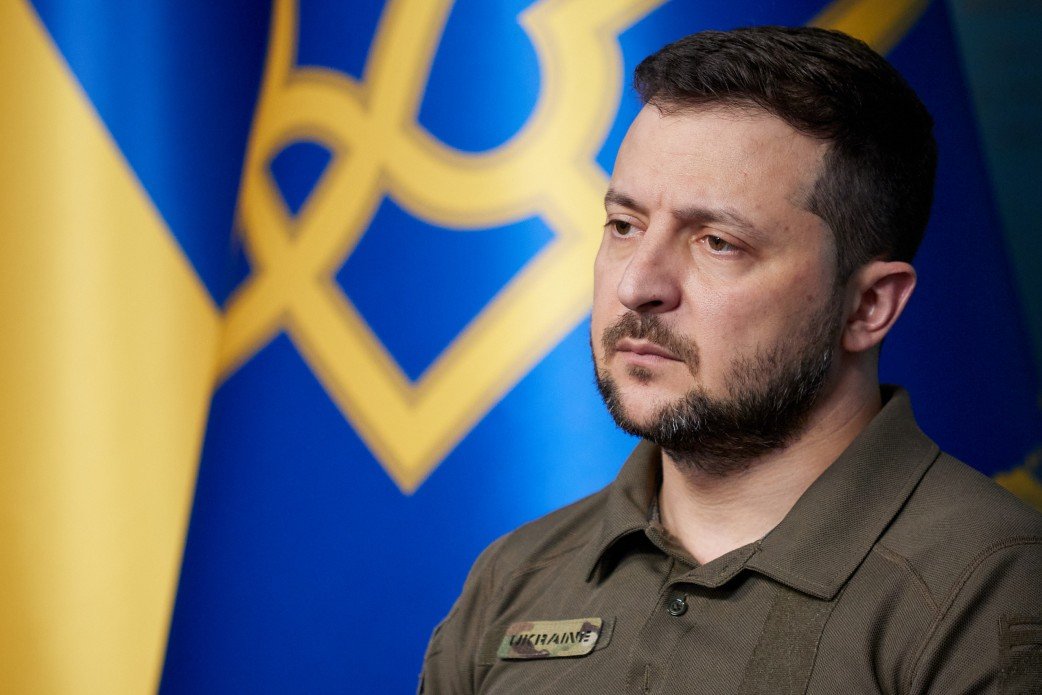 Зеленский: Там, где Россия проводила «референдум», теперь украинский флаг