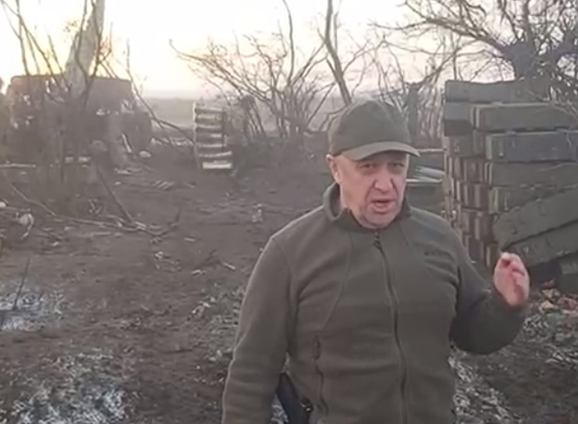 Пригожин показал, как возле Бахмута «искал встречи» с Зеленским
