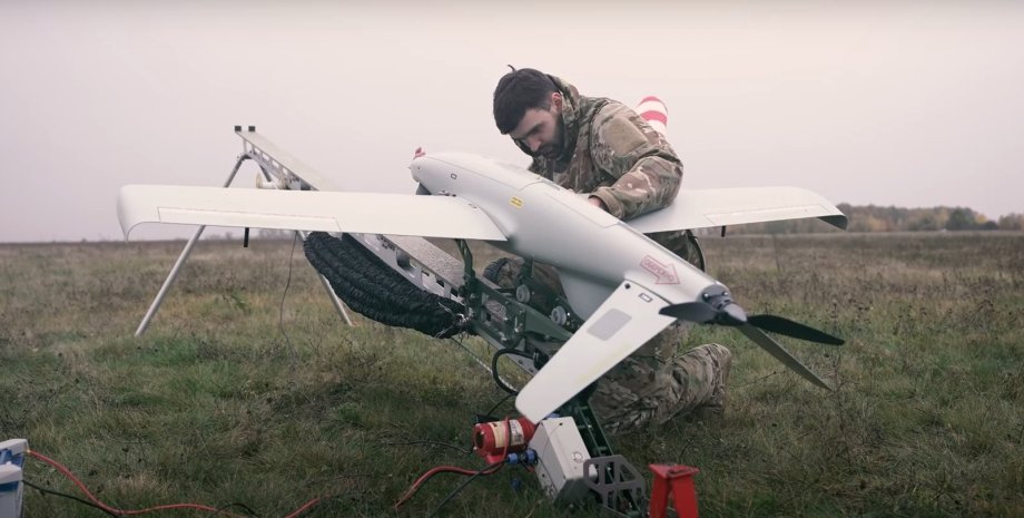 Боевое применение БПЛА Shark украинского производства в качестве разведчика: пролёт над оккупированным Донецком
