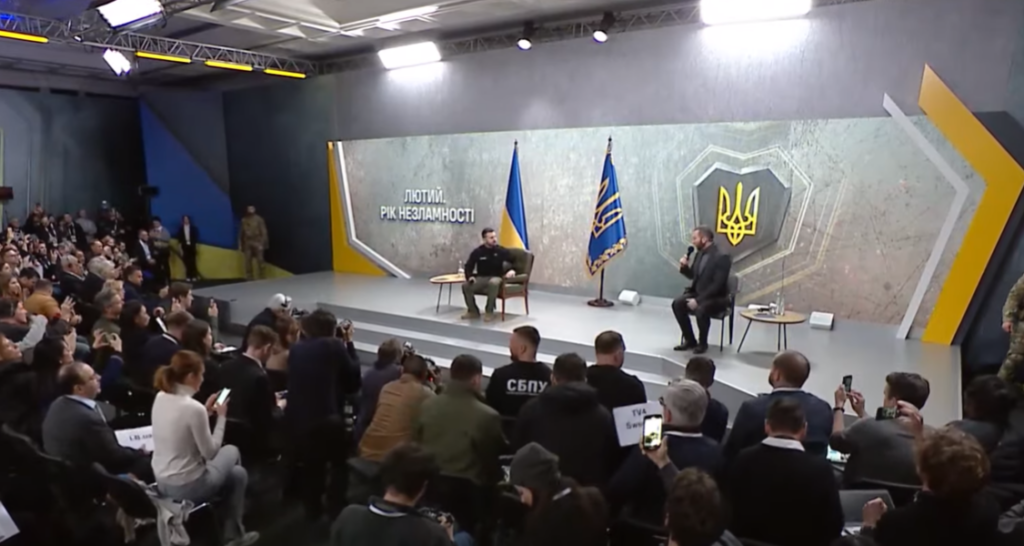 "Мне все равно что будет с Россией после поражения в Украине": Зеленский проводит крупную пресс-конференцию в годовщину полномасштабного вторжения России