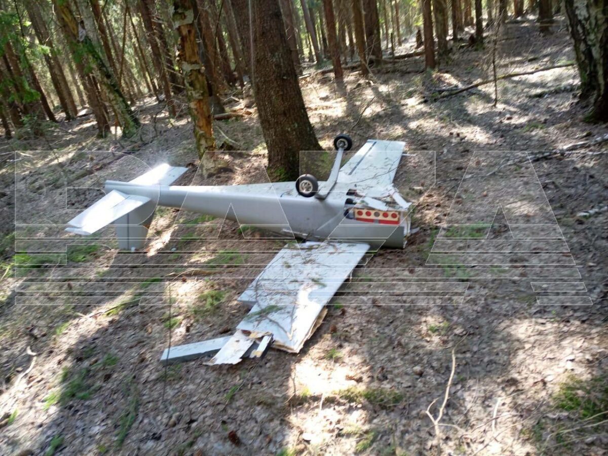 В Подмосковье упал беспилотник со взрывчаткой