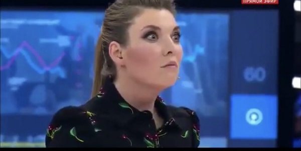 "Мы же великая держава": Скабеева устроила истерику из-за взрыва на Крымском мосту, а Песков пригрозил ответом. Видео