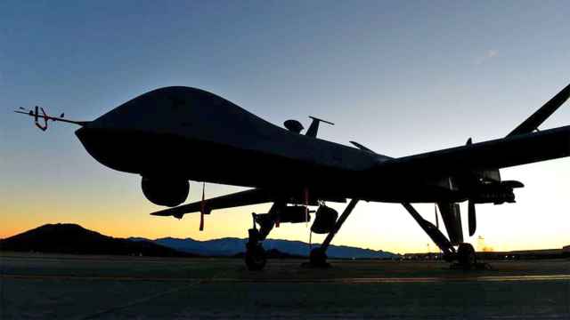 Массовая атака дронов?