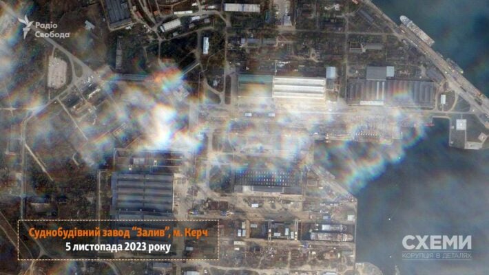 Удар по Керчи: Появились спутниковые снимки поврежденного российского корабля