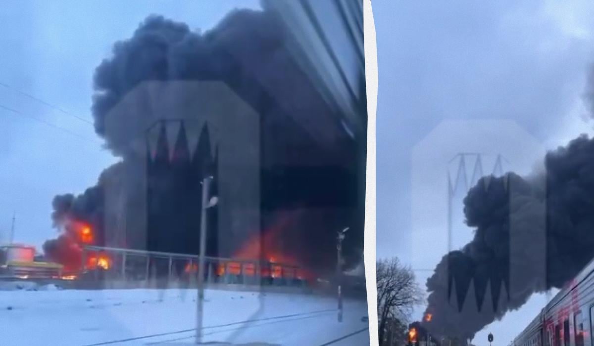 "Нам пизд*ц, Люда! Ты в курсе?" В Брянской области РФ дрон атаковал нефтебазу: это была операция ГУР. Видео