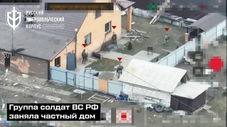 Бойцы РДК устроили засаду на спецназ ГРУ в Белгородской области. Видео