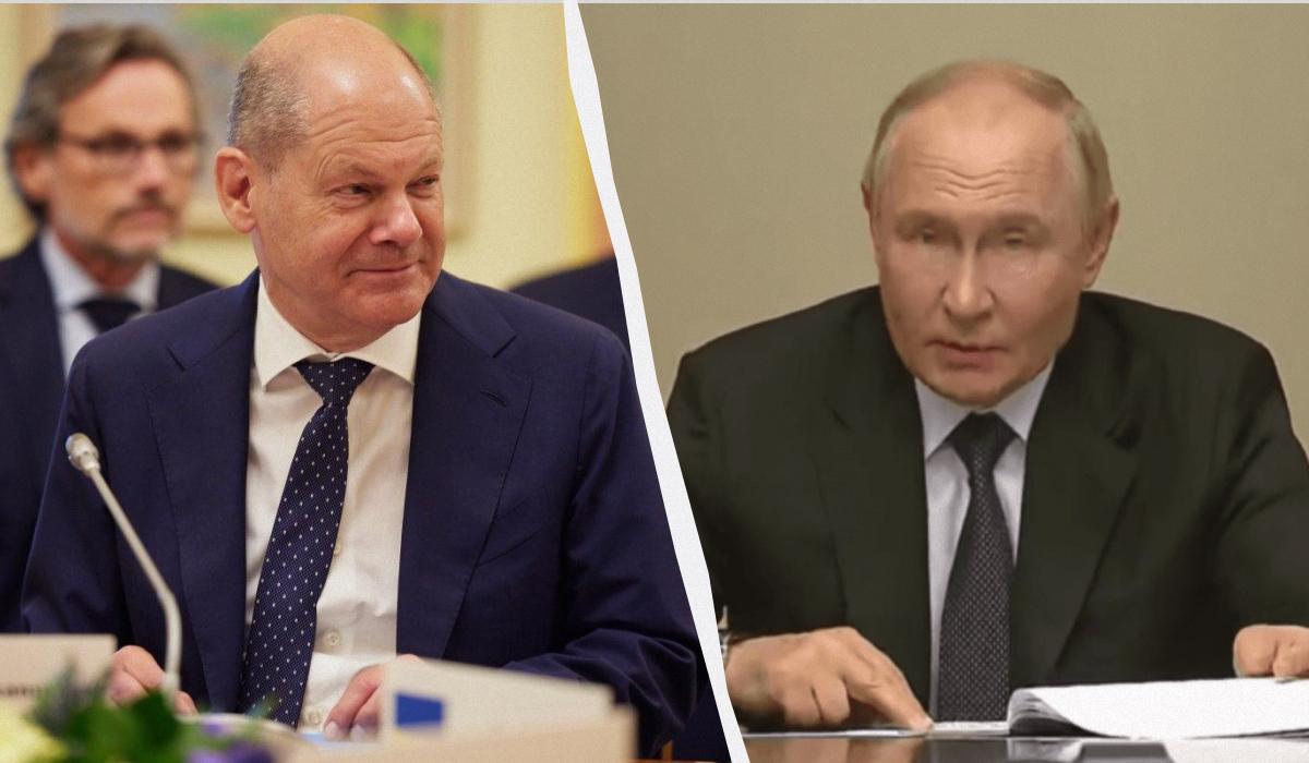 Шольц впервые за два года поговорил с Путиным: призвал вывести войска РФ с территории Украины