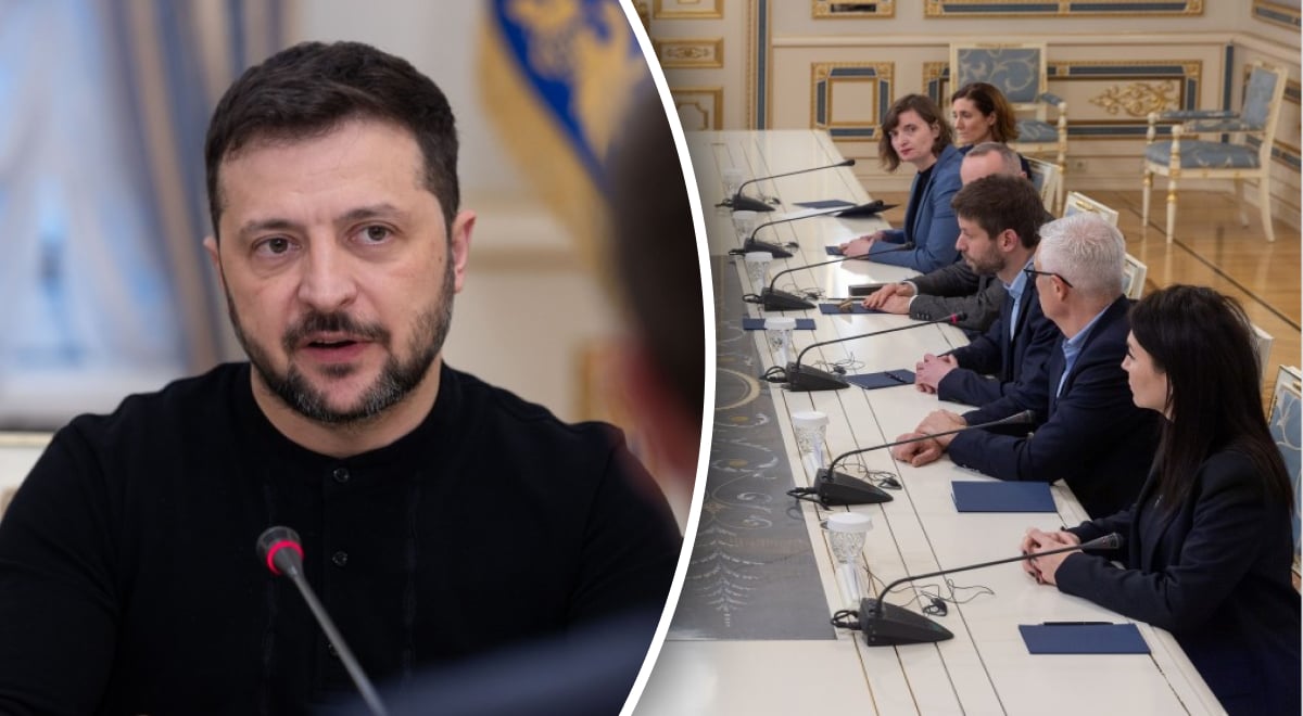 "Ожидал одного лидера – приехал другой". Зеленский прокомментировал встречу с делегацией Словакии