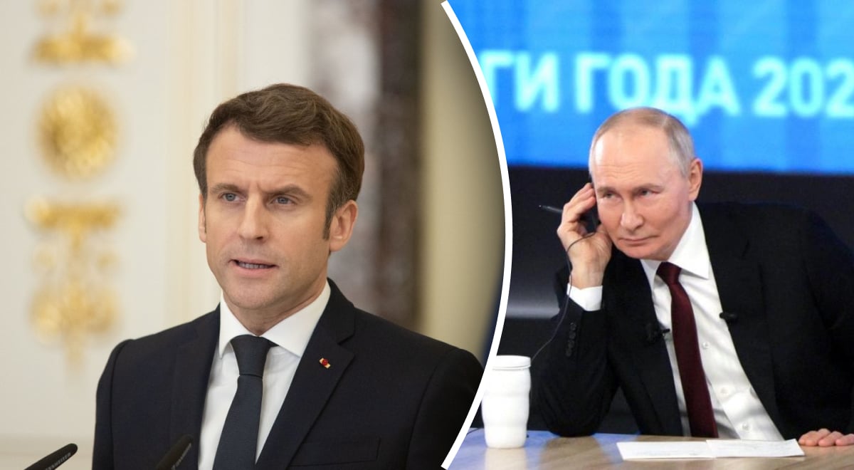 Путин и Макрон впервые с 2022 года поговорили по телефону