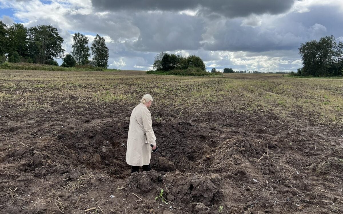 Дрон со взрывчаткой упал на территории Эстонии. Это мог быть украинский БПЛА