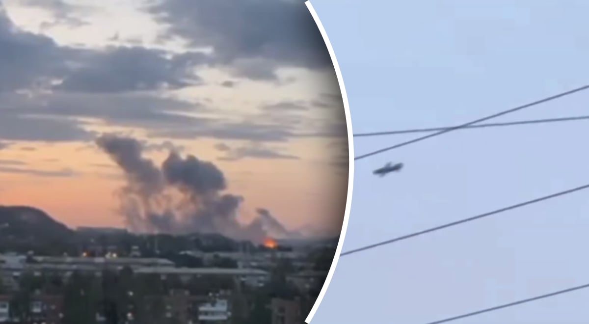 ⚡В оккупированном Донецке крылатые ракеты поразили бывший завод "Топаз": там была военная база РФ. Фото и видео