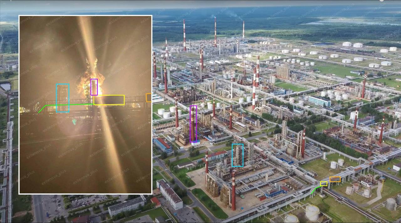 Входит в топ-5: дроны атаковали один из крупнейших НПЗ в России, вспыхнул пожар. Видео