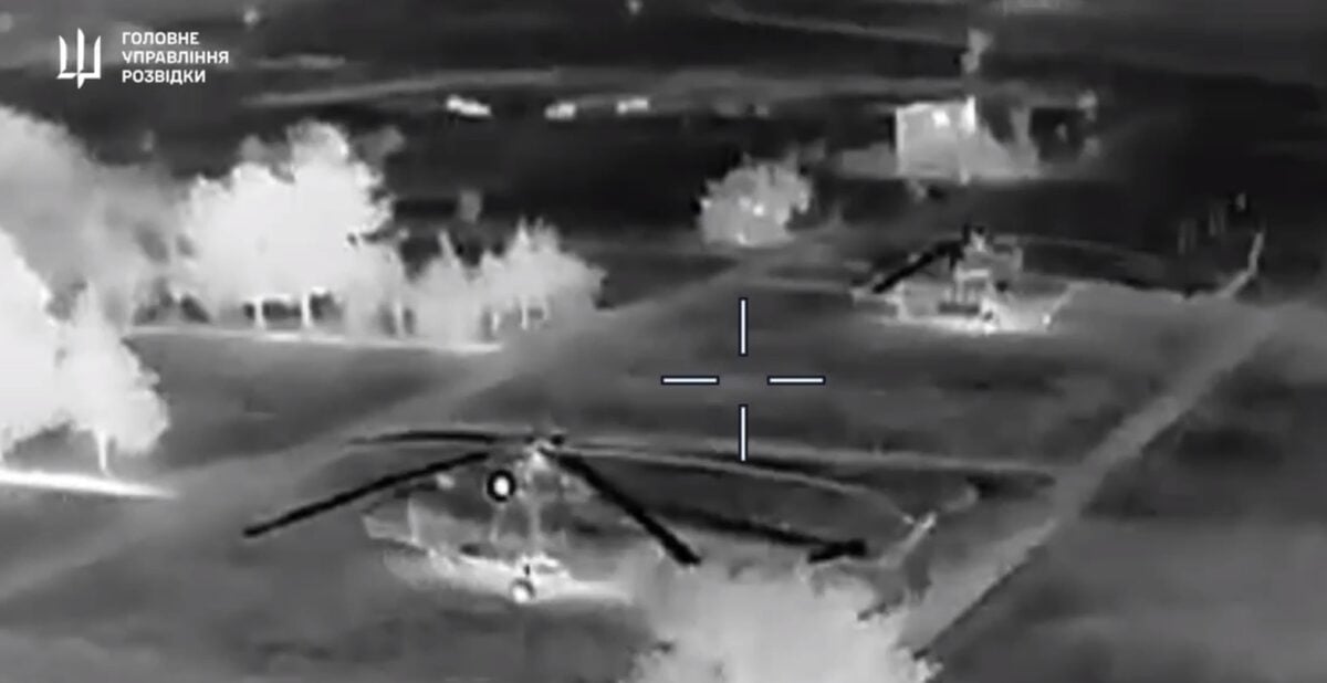 ГУР уничтожило три вертолета Ми-8 и одну РЛС во временно оккупированном Крыму