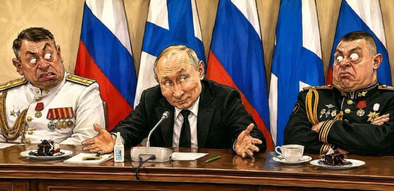 «Потешно нахмурив свой лобок…»